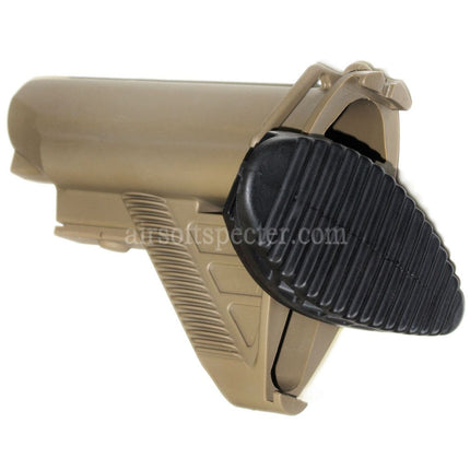 E&C 416 D Style Crane Stock for M4 M16 Series AEG Rifles Airsoft