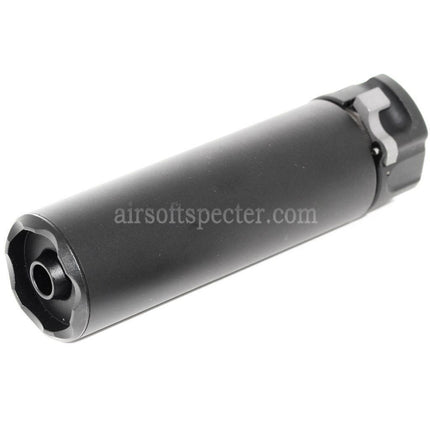 5KU 133mm SOCOM556 Mini-2 RC Suppressor Silencer with Flash Hider For -14mm CCW Counter-Clockwise Thread Barrel Rifles Airsoft
