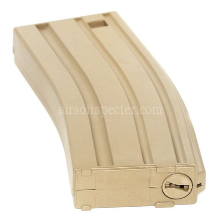 AIRSOFT SPECTER 140rd Econ Plastic Mid-Cap Magazine For M4 M16 Series AEG Rifles