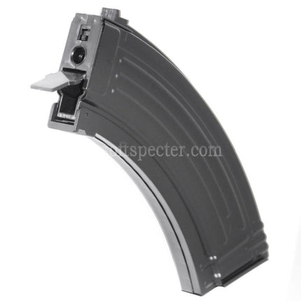 AIRSOFT SPECTER 600rd Metal Hi-Cap Magazine For AK Series AEG Rifles Black