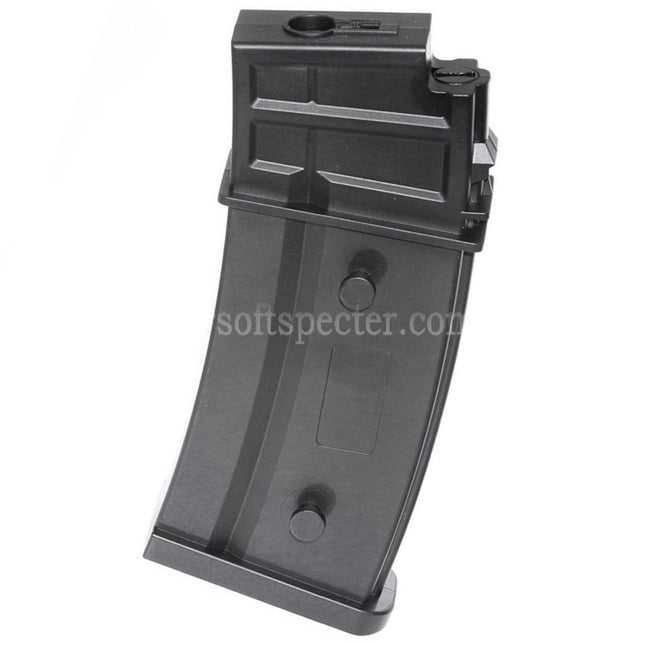AIRSOFT SPECTER 140rd Mid-Cap Magazine For G36 Series AEG Rifles Black