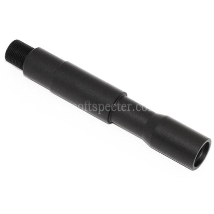 AIRSOFT SPECTER 4.25/4.75 Aluminium CQB Outer Barrel Extension Tube For -14mm CCW Counter-Clockwise Thread AEG GBB Rifles Airsoft Black