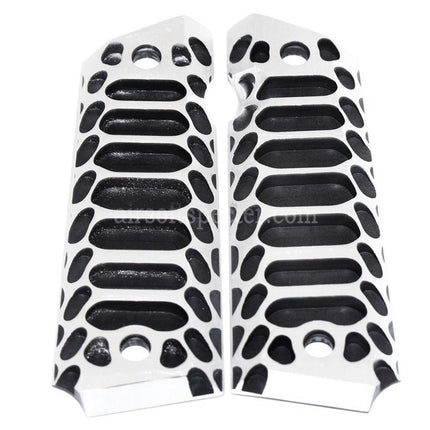 5KU CNC Cobra Style Pistols Grip Cover For Tokyo Marui M1911 / M.E.U. / Army R27 R28 R29 Pistols Airsoft