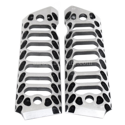 5KU CNC Cobra Skeleton Style Pistols Grip Cover For Tokyo Marui M1911 / M.E.U. / Army R27 R28 R29 Pistols Airsoft