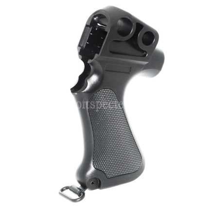 CYMA Folding Stock Type Plastic Grip For CYMA M870 Series Shotgun Airsoft Black
