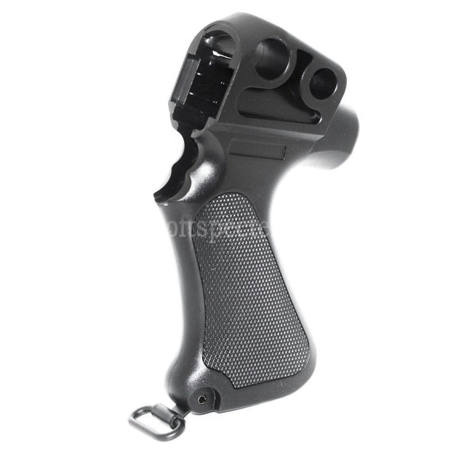 CYMA Folding Stock Type Plastic Grip For CYMA M870 Series Shotgun Airsoft Black