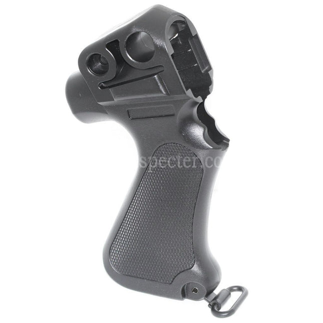CYMA Folding Stock Type Plastic Grip For CYMA M870 Series Shotgun Airsoft Black