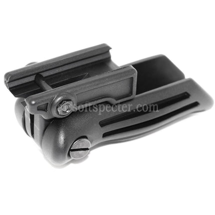 AIRSOFT SPECTER Polymer Folding Tactical RIS Vertical Front Grip For 20mm Rail System Black