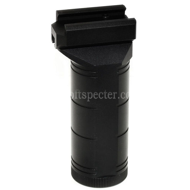 5KU CNC Aluminum PK-1 Foregrip Front Grip For 20mm Picatinny Rail AK Series Rifles Airsoft Black