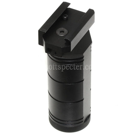 5KU CNC Aluminum PK-1 Foregrip Front Grip For 20mm Picatinny Rail AK Series Rifles Airsoft Black