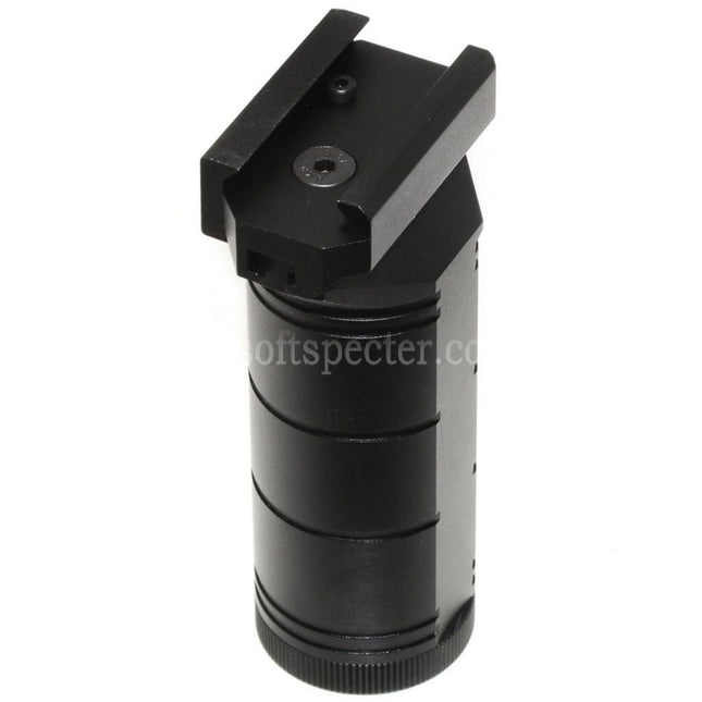 5KU CNC Aluminum PK-1 Foregrip Front Grip For 20mm Picatinny Rail AK Series Rifles Airsoft Black
