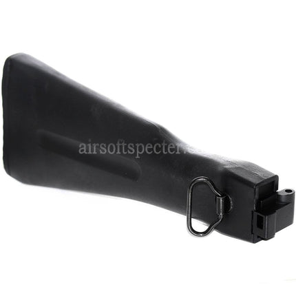 CYMA Frosted Foldable Metal Sling Swivel Stock For AK Series AEG Rifles Airsoft Black