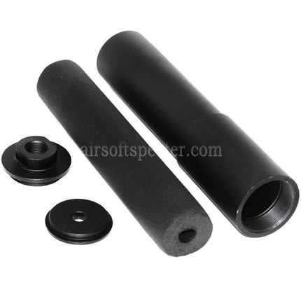AIRSOFT SPECTER 235mm Suppressor Silencer Barrel Extension Tube For WELL KSC HFC KWA Tokyo Marui M11 M11A1 GBB Rifles Airsoft