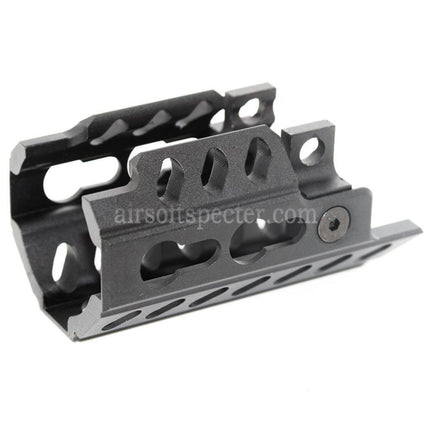 AIRSOFT SPECTER Garde-main Keymod 77mm Système de rail pour fusils AEG GBB SMG MP5K WELL Tokyo Marui Noir