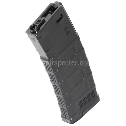 Chargeur haute capacité polymère PMAG 450 billes CYMA pour fusils AEG M4 M16 Airsoft Noir