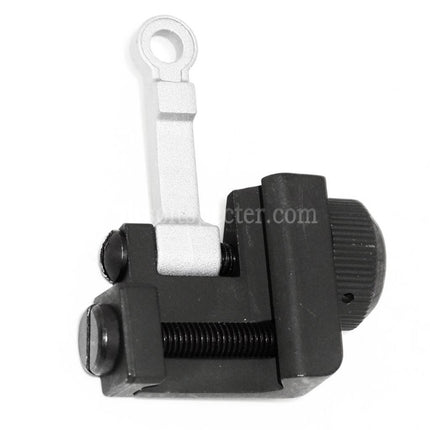 AIRSOFT SPECTER KAC Style 300M Metal Flip-Up Rear Sight For MK18 MOD-1 M4 M16 AEG Rifles Black/Silver