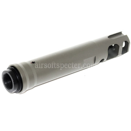 AIRSOFT SPECTER 122mm M40A5 Type Muzzle Brake Flash Hider For -14mm CCW Counter-Clockwise Thread Barrel Rifles