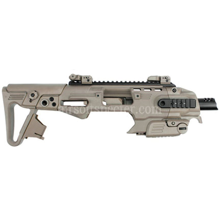 CAA Roni Pistol Carbine Conversion Kit For KSC KJ Works WE Tokyo Marui M9 M92F M9A1 Series GBB Pistols Airsoft