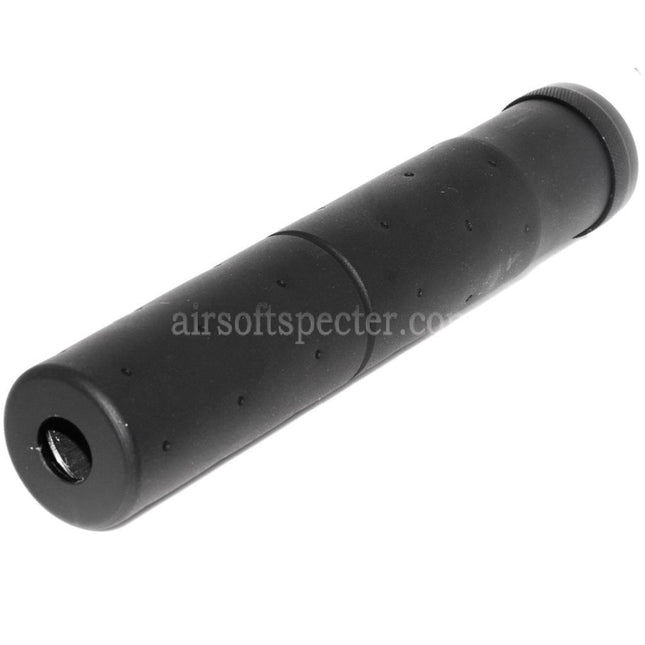 Extension de canon silencieux/suppresseur CYMA 188 mm de style MK23 pour fusils Airsoft avec filetage antihoraire -14 mm CCW, noir