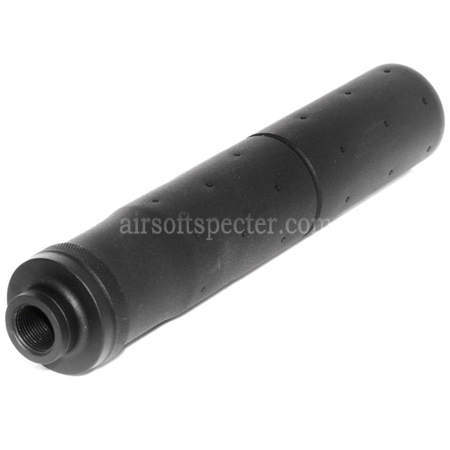 Extension de canon silencieux/suppresseur CYMA 188 mm de style MK23 pour fusils Airsoft avec filetage antihoraire -14 mm CCW, noir