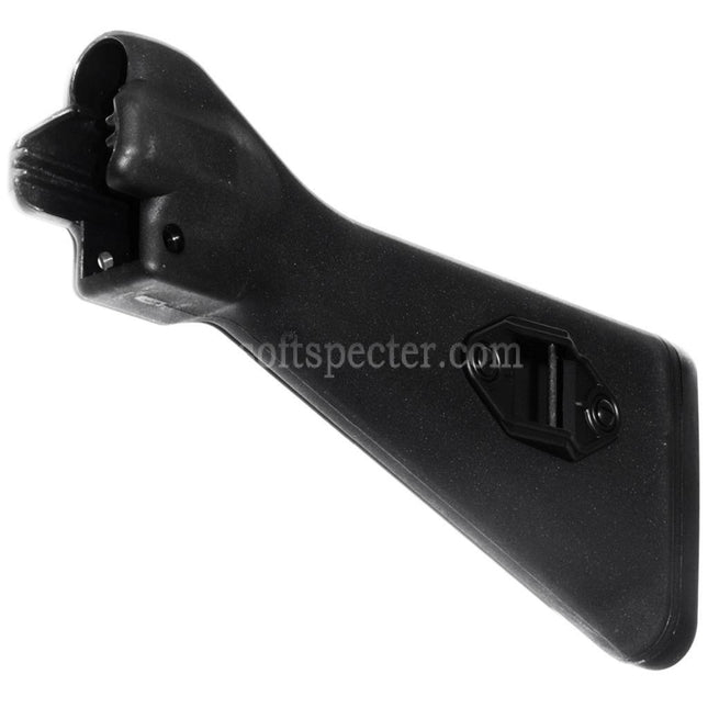 CYMA Metal Sling Mount Polymer Fixed Stock For MOD5 MP5 A4 AEG Rifles Airsoft Black