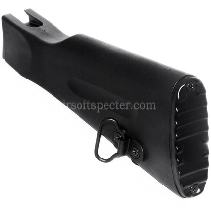 CYMA Light Weight Fixed Stock For Tokyo Marui AK74 Series AEG Rifles Airsoft Black