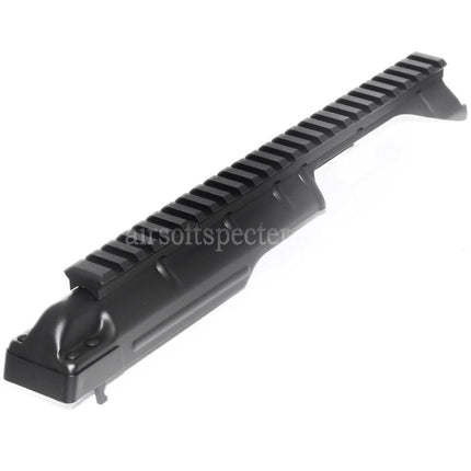 AIRSOFT SPECTER Upper Receiver Cover with 20mm Tactical Rail For CYMA Tokyo Marui AK Dragunov SVD AEG Rifles Black