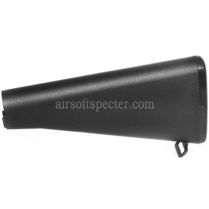 CYMA Large Storage Fixed Stock For M4 M16 M16A1 M16A2 Series AEG Rifles Airsoft Black
