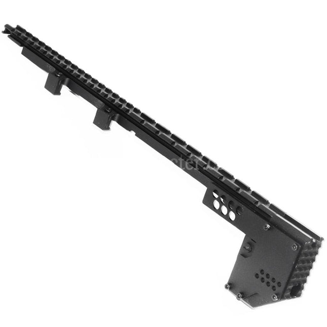 AIRSOFT SPECTER 408mm Swordfish Conversion Strike Kit Top Rail For MP5 Series AEG Rifles Black