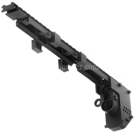 Kit de conversion airsoft SPECTER 328mm Swordfish Strike avec rail supérieur pour répliques AEG MP5K PDW Series noir
