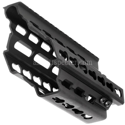 BATTLEAXE 166mm CNC P90 Keymod RAS Handguard Rail System For Tokyo Marui P90 AEG Rifles Airsoft Black