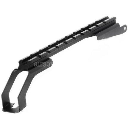 CYMA Upper Receiver Cover with 217mm Tactical Top Rail Scope Mount For CM039C CM048 CM050  Echo1 Golden Eagle Jing Gong JG Tokyo Marui AK Series AEG Rifles Airsoft Black