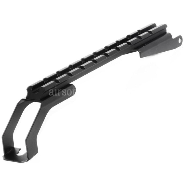 CYMA Upper Receiver Cover with 217mm Tactical Top Rail Scope Mount For CM039C CM048 CM050  Echo1 Golden Eagle Jing Gong JG Tokyo Marui AK Series AEG Rifles Airsoft Black