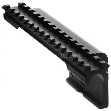 Base de montage de lunette CYMA 156 mm pour fusils AEG Airsoft noirs CYMA G&P Tokyo Marui série M14