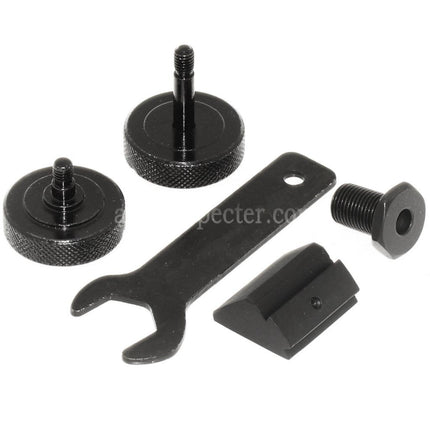 Base de montage de lunette CYMA 156 mm pour fusils AEG Airsoft noirs CYMA G&P Tokyo Marui série M14