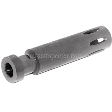 AIRSOFT SPECTER 119mm XM177 E2 Muzzle Brake Flash Hider For +14mm CW Clockwise Thread Barrel Rifles
