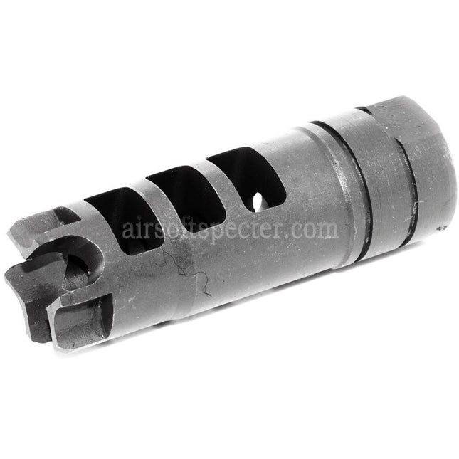 AIRSOFT SPECTER 65mm LANTAC Dragon Style DGN556 Flash Hider For -14mm CCW Counter-Clockwise Thread Barrel Rifles