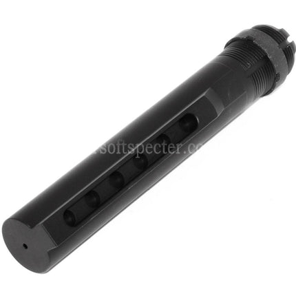 5KU 6-Positions Stock Buffer Tube Adaptor For Western Arms WA G&P WOC M4 M4A1 Series GBB Rifles Airsoft Black