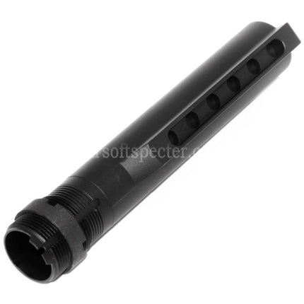 5KU 6-Positions Stock Buffer Tube Adaptor For Western Arms WA G&P WOC M4 M4A1 Series GBB Rifles Airsoft Black