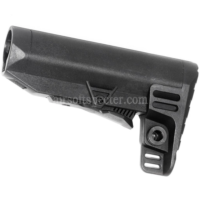 AIRSOFT SPECTER Retractable Telescope Stock For M4 M16 AEG Rifles Black