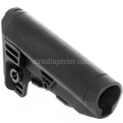 AIRSOFT SPECTER Retractable Telescope Stock For M4 M16 AEG Rifles Black