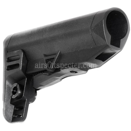 AIRSOFT SPECTER Retractable Telescope Stock For M4 M16 AEG Rifles Black