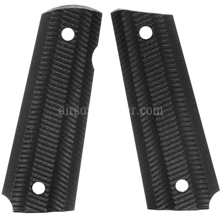 AIRSOFT SPECTER Plastic Grip Cover (Different Styles) For DOUBLE BELL ARMY AW WE KJ Tokyo Marui M1911 M.E.U SERIES 70 M45A1 WARRIOR GBB Pistols Black