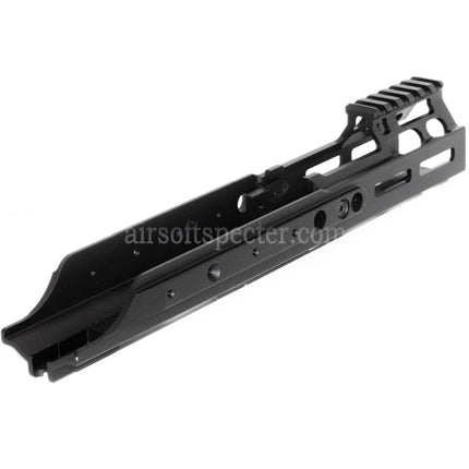Système de garde-main rail PTS Kinetic MREX M-LOK pour répliques Airsoft VFC WE Cybergun Tokyo Marui Recoil Shock SCAR