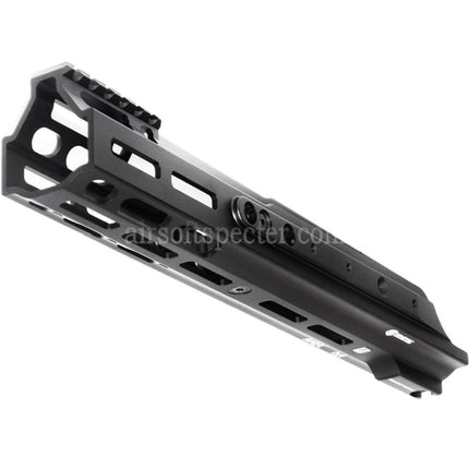 Système de garde-main rail PTS Kinetic MREX M-LOK pour répliques Airsoft VFC WE Cybergun Tokyo Marui Recoil Shock SCAR