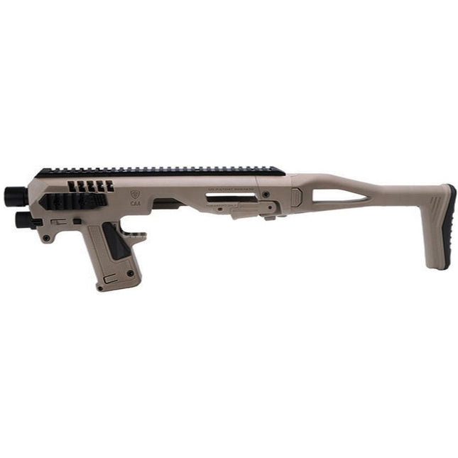CAA Roni Pistol Carbine Conversion Kit For KSC VFC Umarex Tokyo Marui G17 G18C G19 G23F Series GBB Pistols Airsoft
