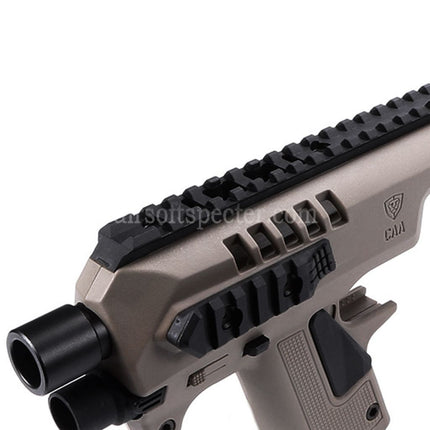 CAA Roni Pistol Carbine Conversion Kit For KSC VFC Umarex Tokyo Marui G17 G18C G19 G23F Series GBB Pistols Airsoft