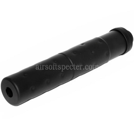 CYMA 195mm MK23 Style Suppressor Silencer Barrel Extension For -14mm CCW Counter-Clockwise Thread Barrel Rifles Airsoft Black