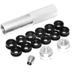 Silver with 12pcs Plastic Baffles