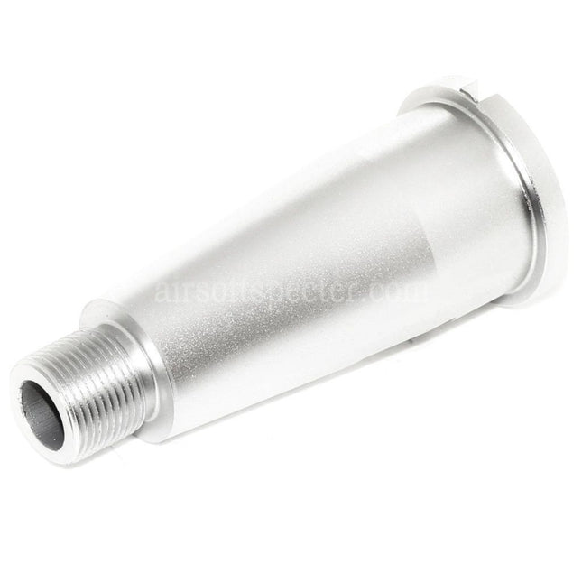 Rallonge de Canon Externe Court en Aluminium AIRSOFT SPECTER 2.25/2.75 56mm/69mm pour Fusils GBB - Filetage Anti-Horaire -14mm CCW